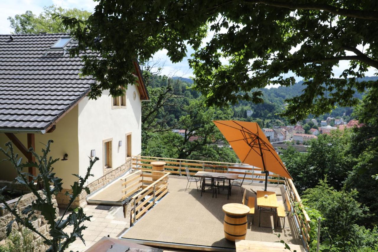 Luxusboofe - Ferienhaus Am Lilienstein Кёнигштайн-ан-дер-Эльбе Экстерьер фото