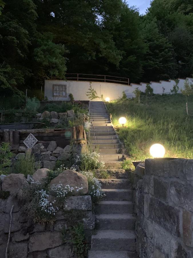 Luxusboofe - Ferienhaus Am Lilienstein Кёнигштайн-ан-дер-Эльбе Экстерьер фото